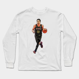 trae love basketball Long Sleeve T-Shirt